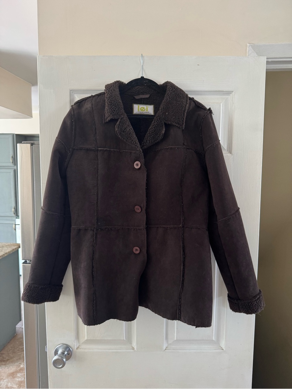 LeI Chocolate Brown XL Coat